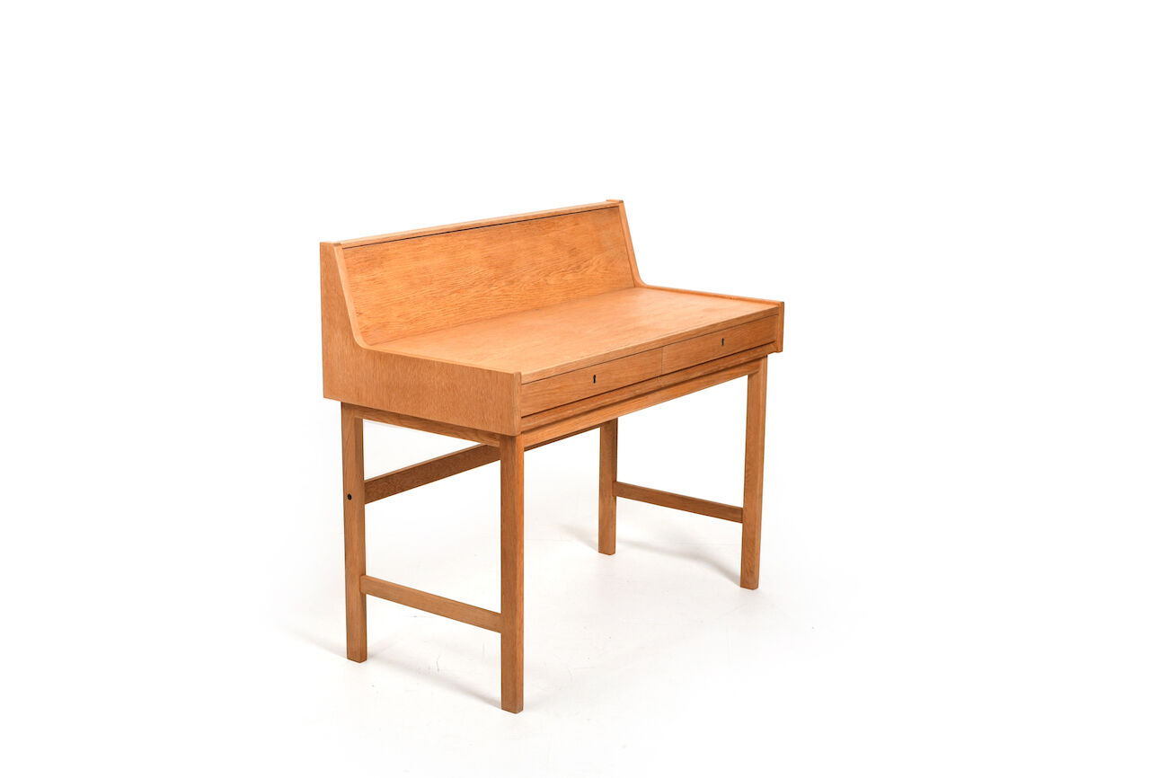High quality modern danish oak desk 1960s