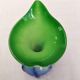 Murano Vase Vintage Floral Soliflore Calla Lily Blown Glass