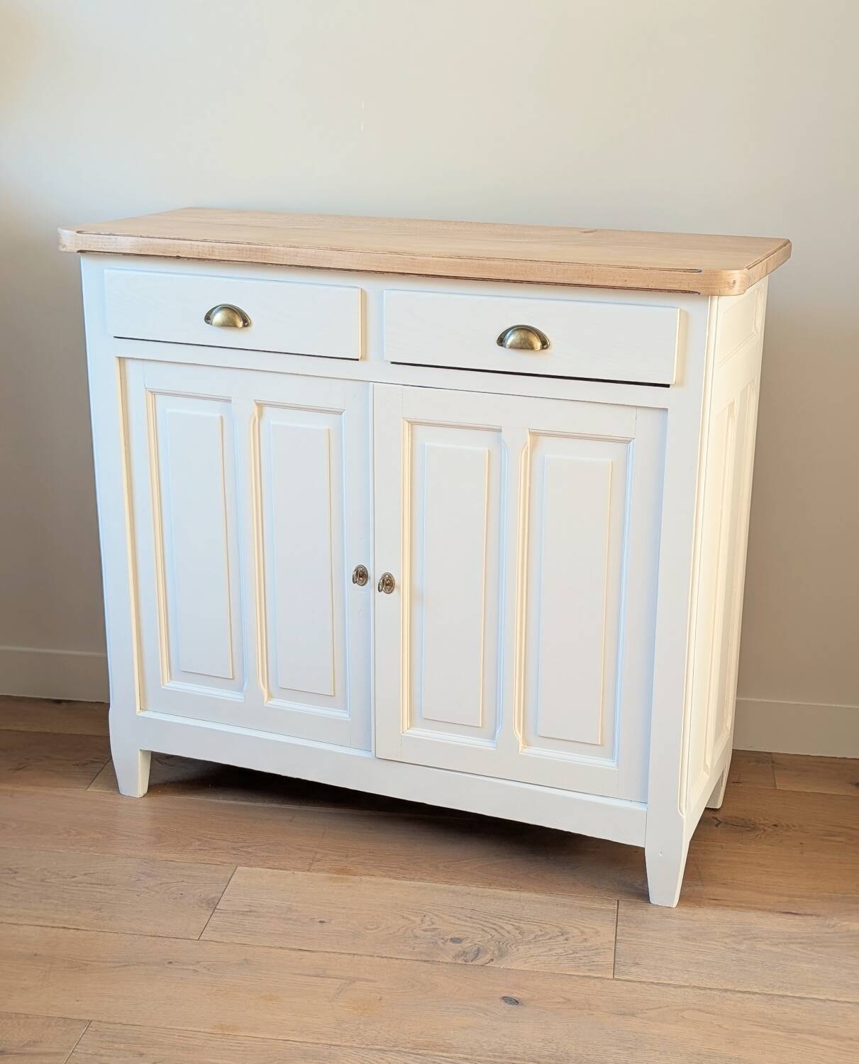 Renovated solid wood Parisian buffet