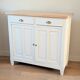 Renovated solid wood Parisian buffet
