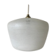 Engraved glass hanging lamp, 1950
