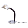 Lampe de bureau en métal chromé