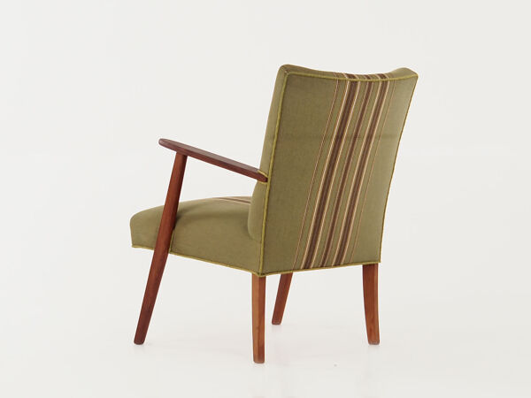 Fauteuil construction teck design scandinave des années 70