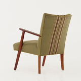 Armchair, teak construction, Scandinavian design of the 70s