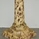 Pair of hand-carved Corinthian pillar bases