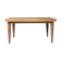 French Art Deco Expandable Oak Table, 1980s