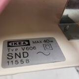 A set of refurbished retro wall lamps from IKEA from the 1980s-90s.