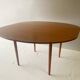 Table à manger extensible moderne du milieu du siècle des années 1960 par Schrieber