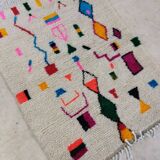 Handmade moroccan berber rug 138 x 104 cm