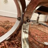 Coffee table in pink marble 1970