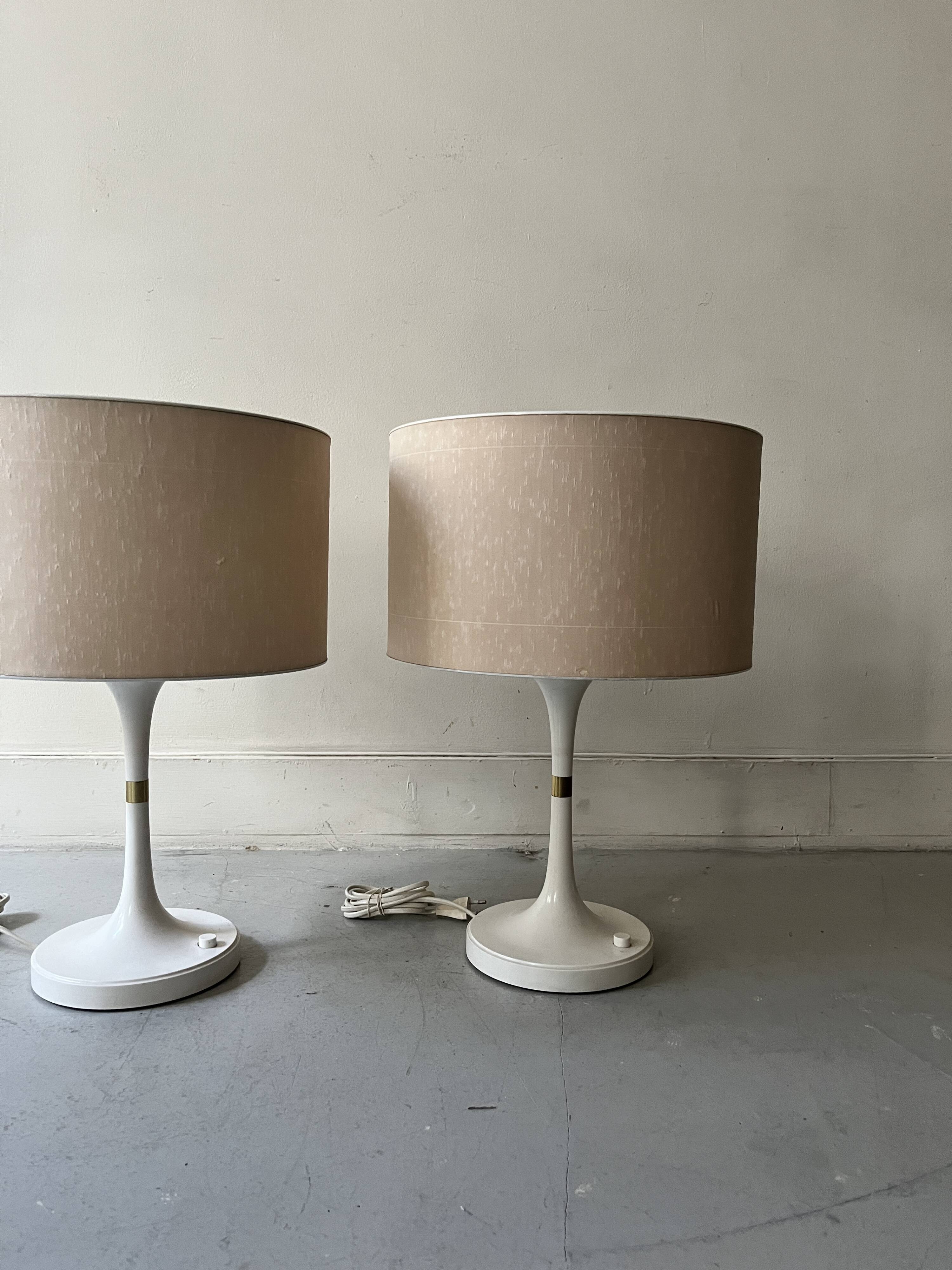 tulip table lamp ERCO, design 1970