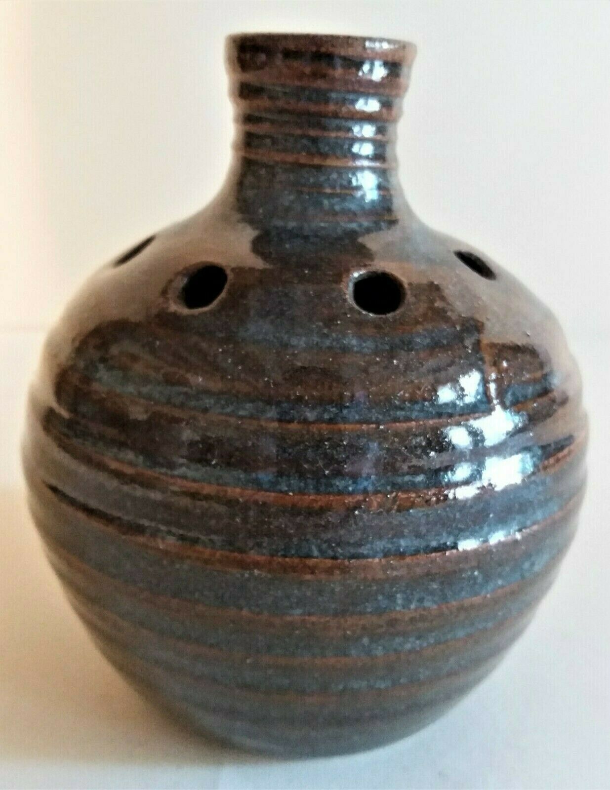 Pique vase flowers ceramic vintage XXth