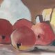 Toile acrylique nature morte - signée