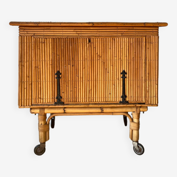 Vintage rattan bar furniture