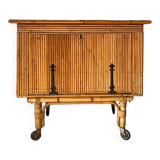 Vintage rattan bar furniture