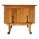 Meuble bar en rotin vintage