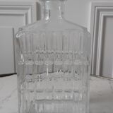 Carafe en verre vintage années 70