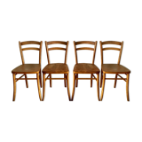 4 vintage bistro chairs