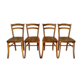 4 vintage bistro chairs