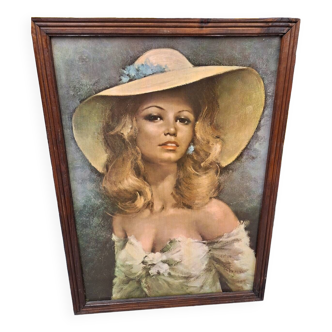 Painting Brigitte Bardot 1960 70