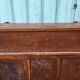 Bureau vintage dit bureau américain à rideau en chêne