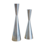 Duo of Diabolo candle holders by Erika Pekkari for Ikea 1990