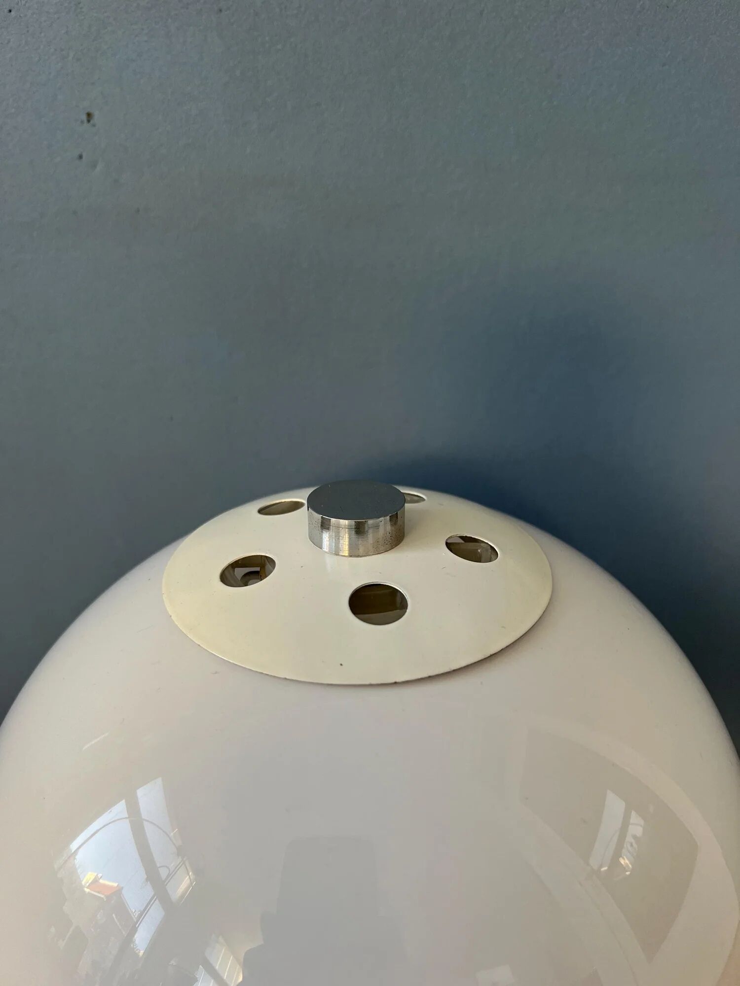 Mid-century Herda Space Age mushroom table lamp