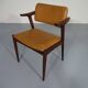 Rosewood and leather armchair from GM, 1960s