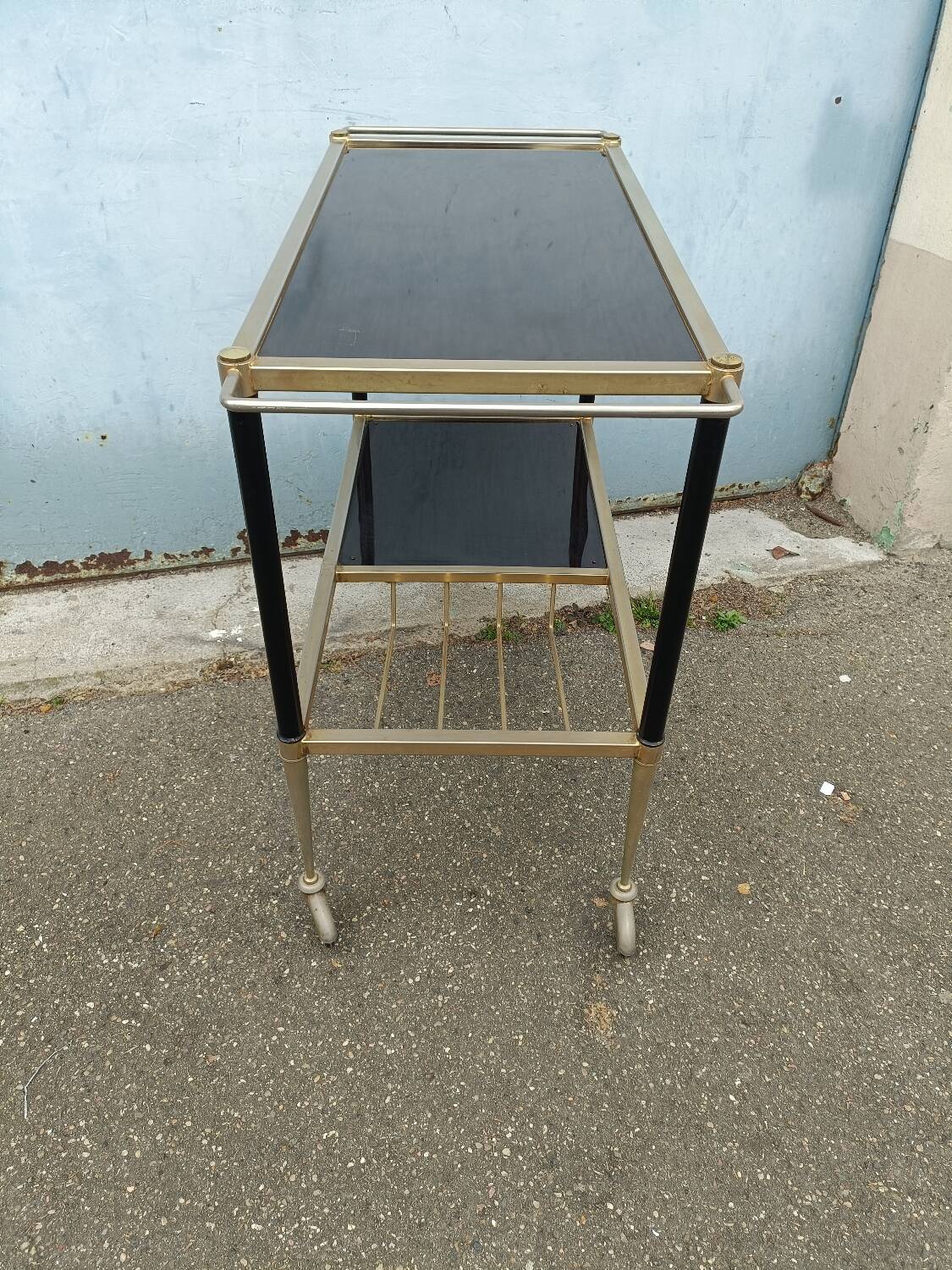 Desserte table roulante vintage