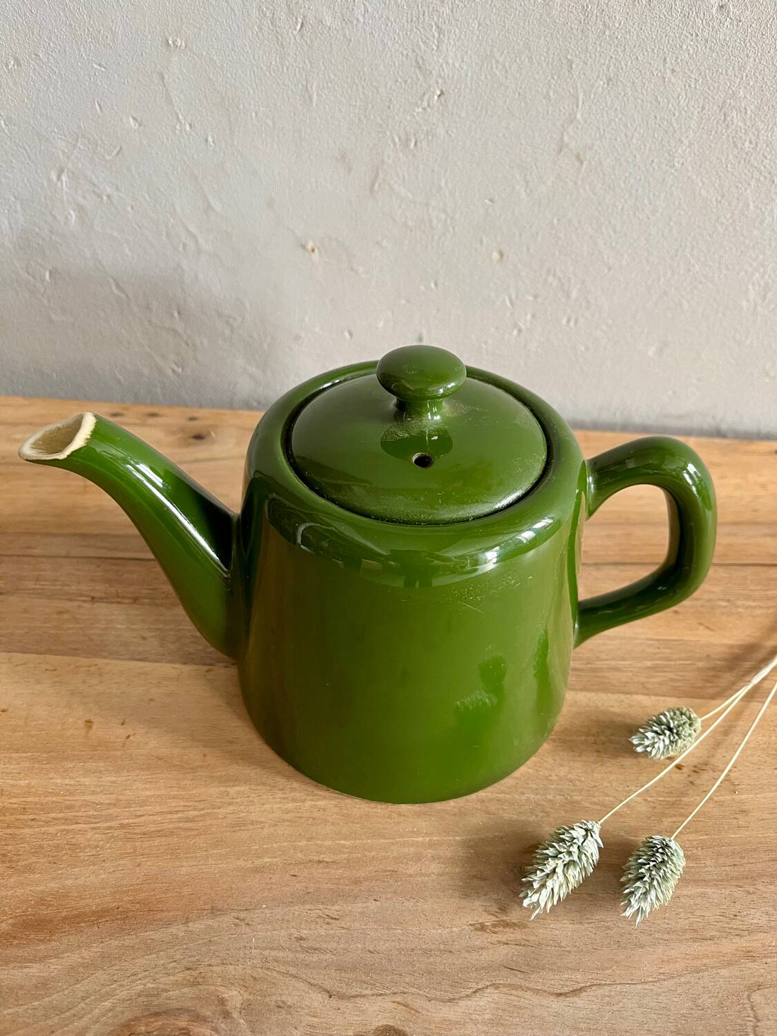 Théière verte