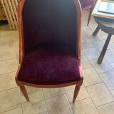 Chaise en velours