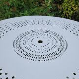 Wrought iron garden table