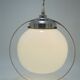 Suspension globe opaline