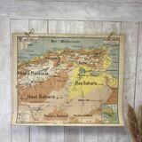Vintage school map