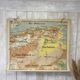 Vintage school map