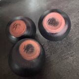 3 spherical soliflore vases by Antonio Lampecco