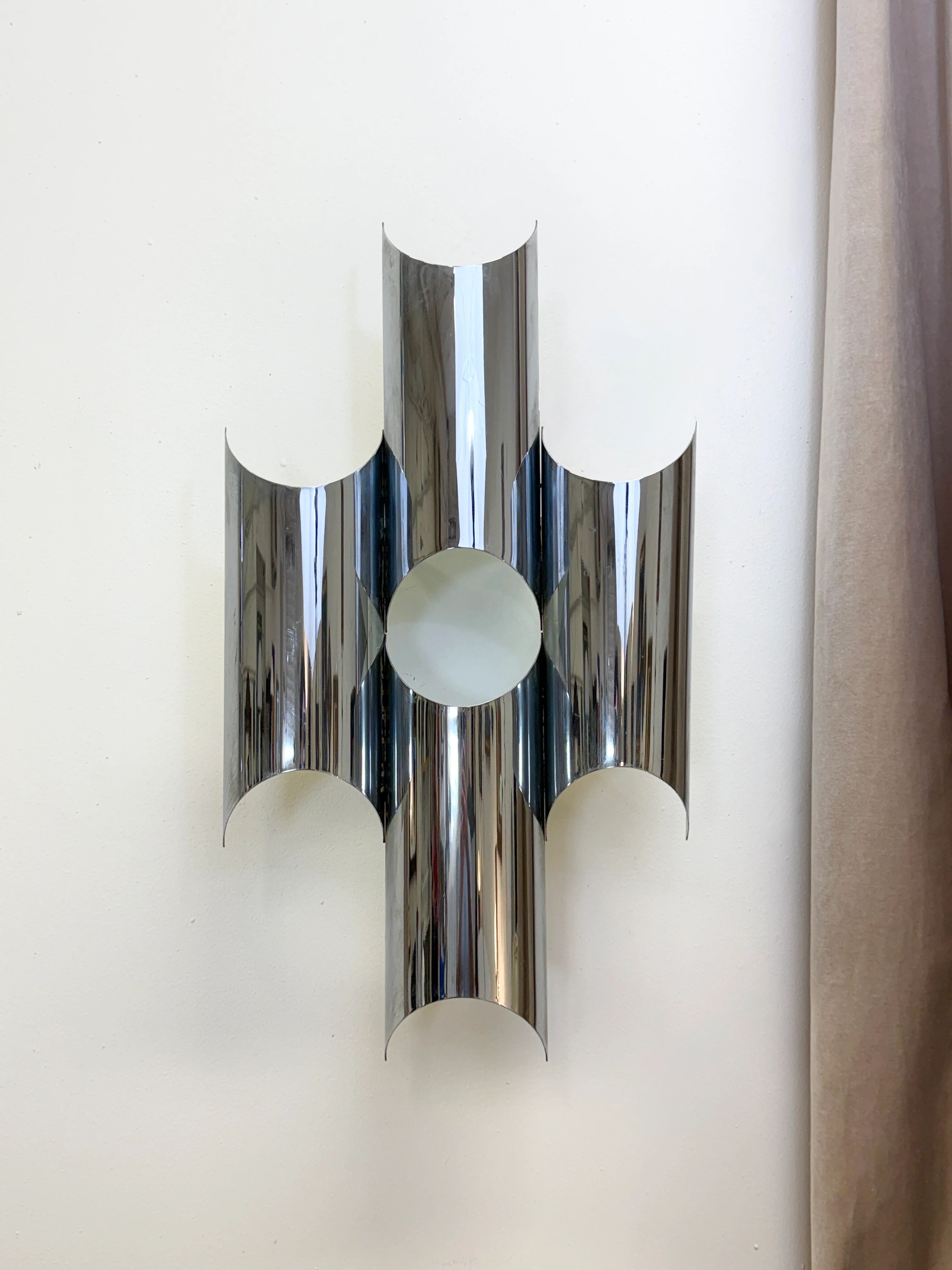 Wall lamp "Organ" – Raak Amsterdam, 1970s