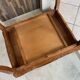 Oak desk, 1 drawer and 1 removable document holder, 1950