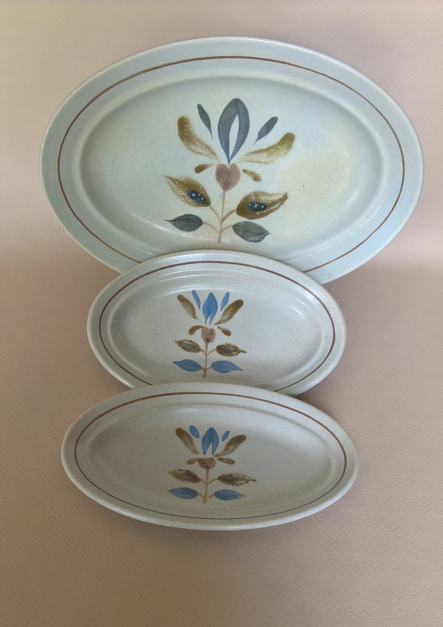 St Amand dish and serving bowls, Béarn 1713 model