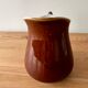 Glazed terracotta pitcher
