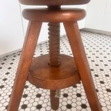 Pair of vintage tripod stools
