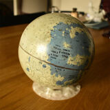 Globe "The Moon" Replogle Globes Inc. Chicago USA 1966