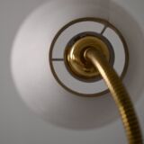 Scandinavian vintage gold floor lamp