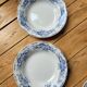 9 Ceylan soup plates from Creil and Montereau Labrador