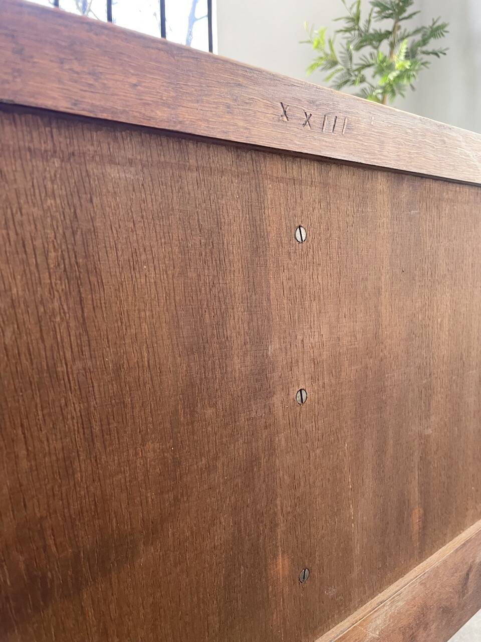 Guillerme and Chambron oak chest of drawers