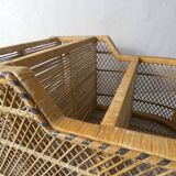 rattan shelf