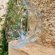 Vintage transparent salad bowl