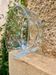 Vintage transparent salad bowl