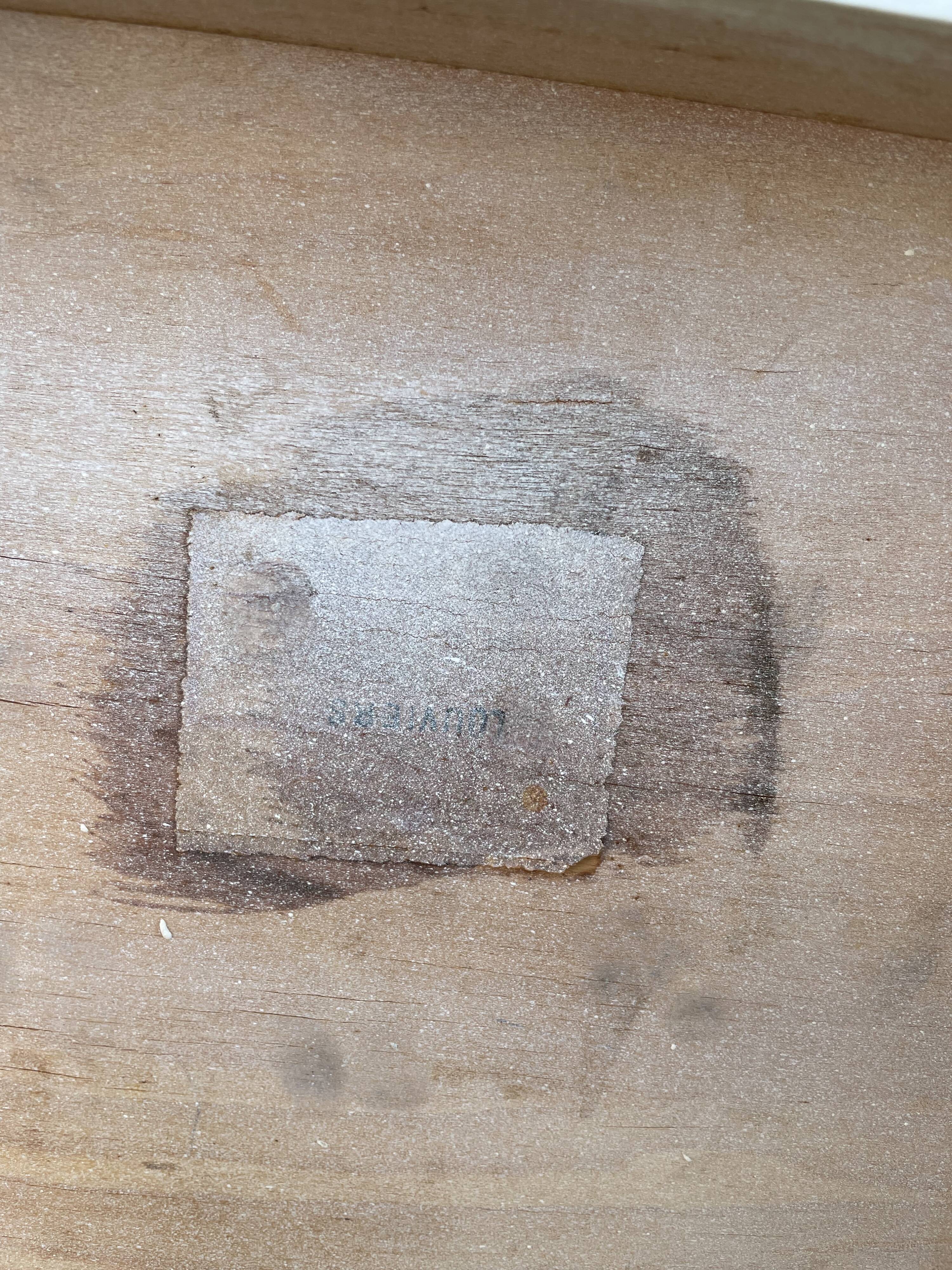 Four original 50 year retro white chairs