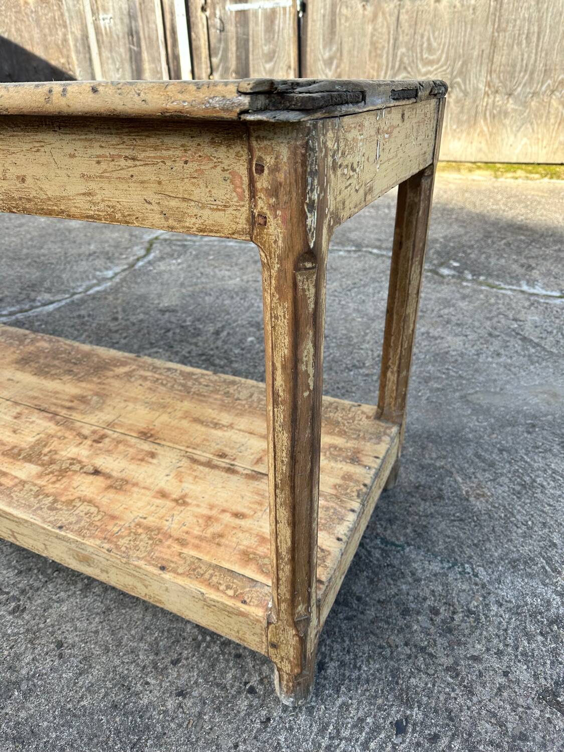Table de drapier ancienne